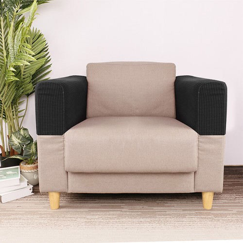 1 Paire De Housses De Protection Pour Bras De Chaise Extensible Housses De ~ - Foto 8 di 22