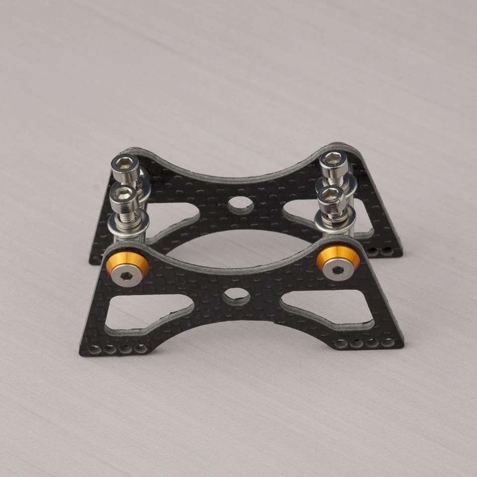#1258 Epoxy Carbon Fiber Stand 225MG Servo Mount for Servo (HiTEC 225MG) RC Boat - Image 4 of 4
