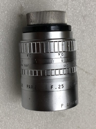 P. Angeneux 25mm f 0.95mm lichtstarkes Objektiv in Bolex C Mount. - Bild 3 von 8