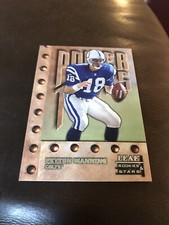 1998 Peyton Manning RC  Leaf Rookies & Stars ROOKIE Card #270 - Colts RC QB HOF