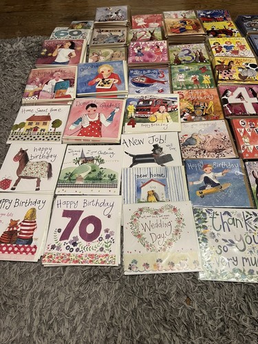 Alex Clark Joblot Of Greetings Cards X 1000+ New & Sealed Shop Stock Whole Range - Picture 7 of 10