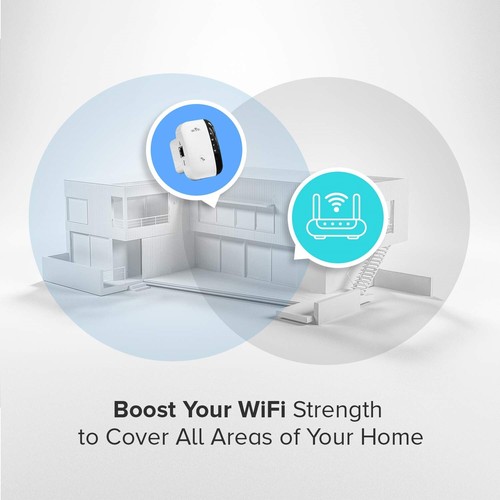 Wzmacniacz WiFi Boost sygnał WiFi, przedłużacz zasięgu, łatwy w konfiguracji - wystarczy go podłączyć - Zdjęcie 5 z 8