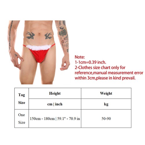 Costume pantaloncino uomo velluto Natale rosso Babbo Natale intimo boxer bauli pany babbo natale - Foto 27 di 33