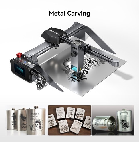 Atomstack P9 M50 10W CNC Graviermaschine Lasergravierer Lasergravur 220*250mm EU - Bild 2 von 12