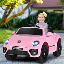Electric Ride On Car Power Wheels With Remote Control Headlight Music Gift Kids