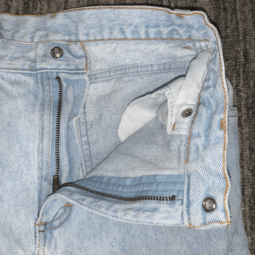 Vintage The Arizona Jean Co Girls Size 14 Youth Barrel Jeans Light Wash Pockets - Picture 3 of 9