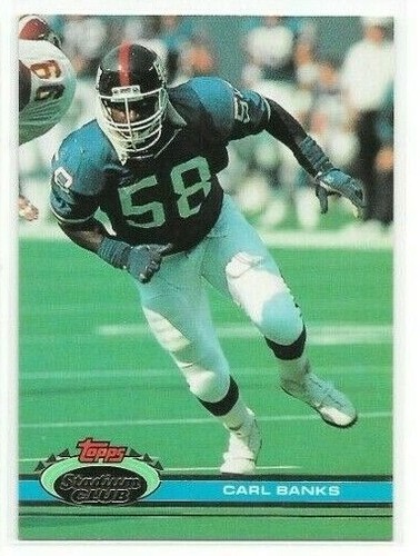 1991 Stadium Club Football Trading Cards / Choose From List  #s 251 - 500 / mb37 - Picture 132 of 211