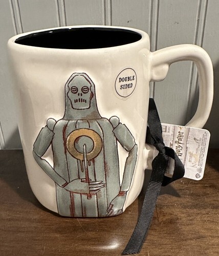 New Rae Dunn Harry Potter “Defense Against The Dark Arts” Mug Coffee Tea Cup - Picture 1 of 5