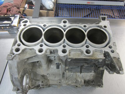 How heavy is a Honda engine block?