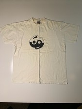 Stormin Norman Bug Shop Yin And Yang White Short Sleeve Graphic T Shirt XL 