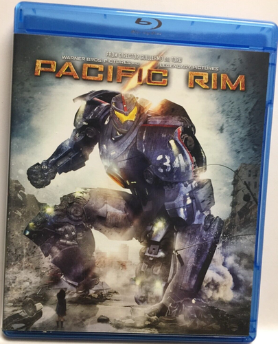 Pacific Rim (Blu-ray/DVD,2013,3-Disc Set) Ron Perlman,Indris Elba,Not a Scratch! - Picture 2 of 8