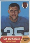 1968 Topps Tom Nowatzke #78