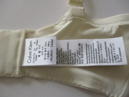 Calvin Klein Seductive Comfort with Lace Multi Part Cup Bra QF1741 $48.00 NWT - Picture 7 of 57