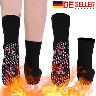 LYN 10Paar Selbstheizende Socken Thermosocken Beheizbare Socken Winter Heizsocken DE