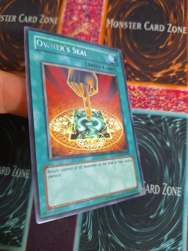 Yu-Gi-Oh! Owner's Seal LODT-EN094 Rare Unlimited Near Mint - Picture 2 of 4