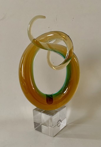 Vincenzo Nason Kunst Glas Skulptur Murano Italien 8 Zoll
