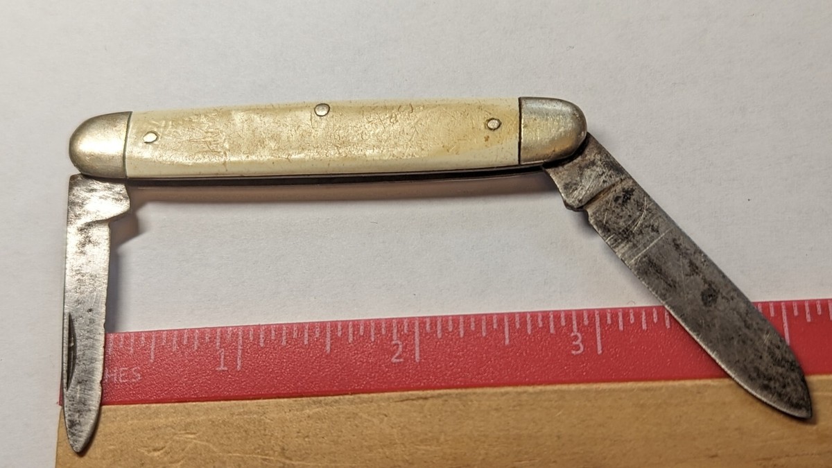 VINTAGE 5 LOT POCKET KNIVES ZENITH GERMANY, SABRE JAPAN 628
