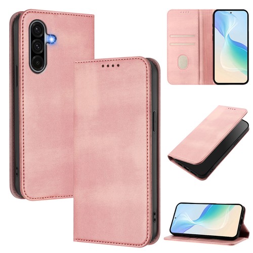 For Samsung S25 Ultra S24 FE S23 S22 S21 Magnetic Case Leather Wallet RFID Cover - Picture 55 of 111