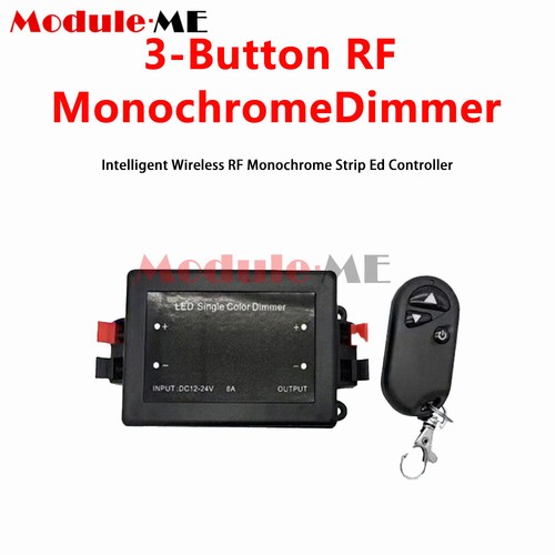 LED Dimmer Controller RF Fernbedienung Ein/Aus Schalter für einfarbiges LED Licht Neu - Bild 2 von 10