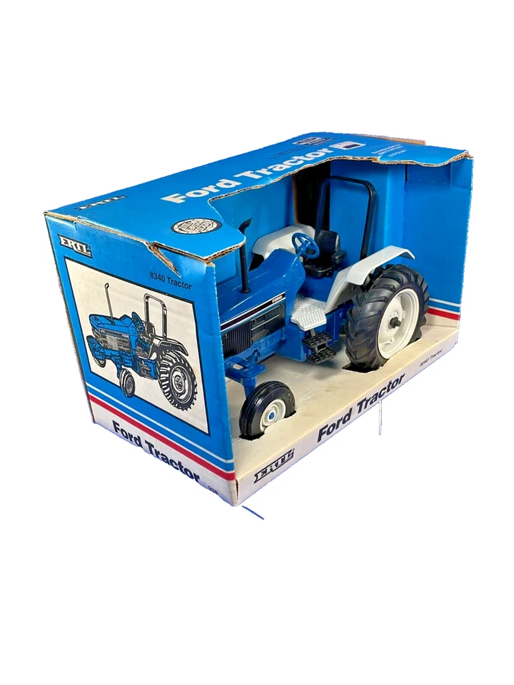 Vintage, ERTL 1994  Ford 8340 Tractor, #338, 1/16 Scale, Made In The USA, NIB - Image 3 of 4