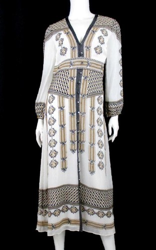 VERONICA BEARD JULIANNA EMBROIDERED BUTTON FRONT MIDI DRESS SZ.2-NEW WITH TAGS - Picture 3 of 7