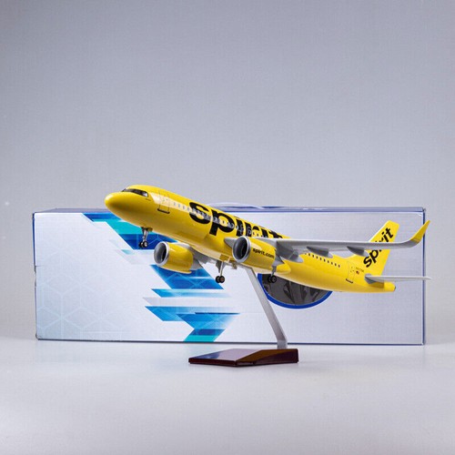 1/80 Aircraft The USA Spirit Airplane Passanger Airbus 47cm Aerobus Toy no Light - Picture 4 of 8