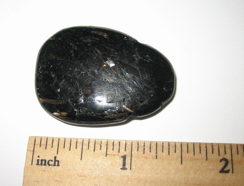 1.5" POLISHED RARE! AUTHENTIC NUUMMITE STONE DRILLED PENDANT GREENLAND 15.8g *3 - Picture 22 of 22