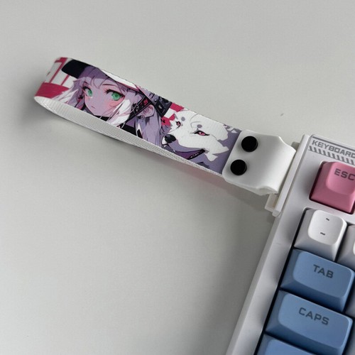 Mechanical Keyboard Strap Anime Keyboard Ribbon Keyboard Decoration Accessories - Afbeelding 10 van 28