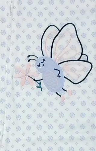 Carter's Toddler Girl's Butterfly Cotton Footed Pajama Sleeper - Bild 2 von 8