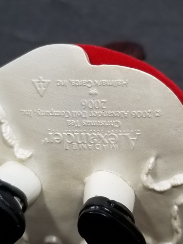 Madame Alexander Christmas Tea Hallmark 2006 Andenken Ornament Puppe - Bild 13 von 15