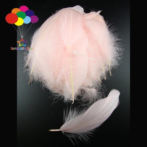 Diy 100 Pcs/Lot Colourful Goose feather 4-7cm 1-2 Inch Stage Props Dream Catcher - Picture 97 of 138