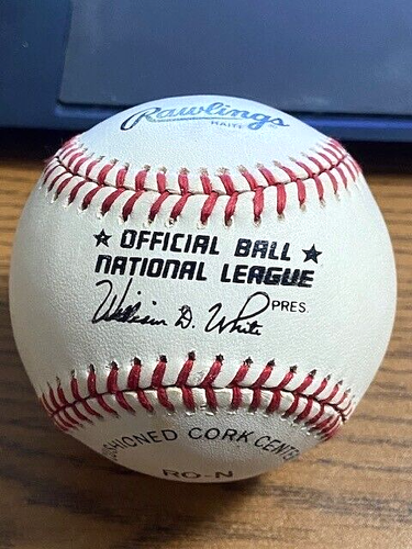 GARY CARTER 3 SIGNED AUTOGRAPHED ONL BASEBALL! Expos, Mets! HOF! - Picture 2 of 2