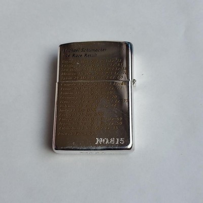 ZIPPO Limited Benetton F1 Michael Schumacher 1994 Vintage ZIPPO 