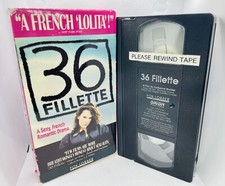 36 Fillette VHS 1988 Lolita Adult Seductive French Film Rare VHTF OOP Zentout