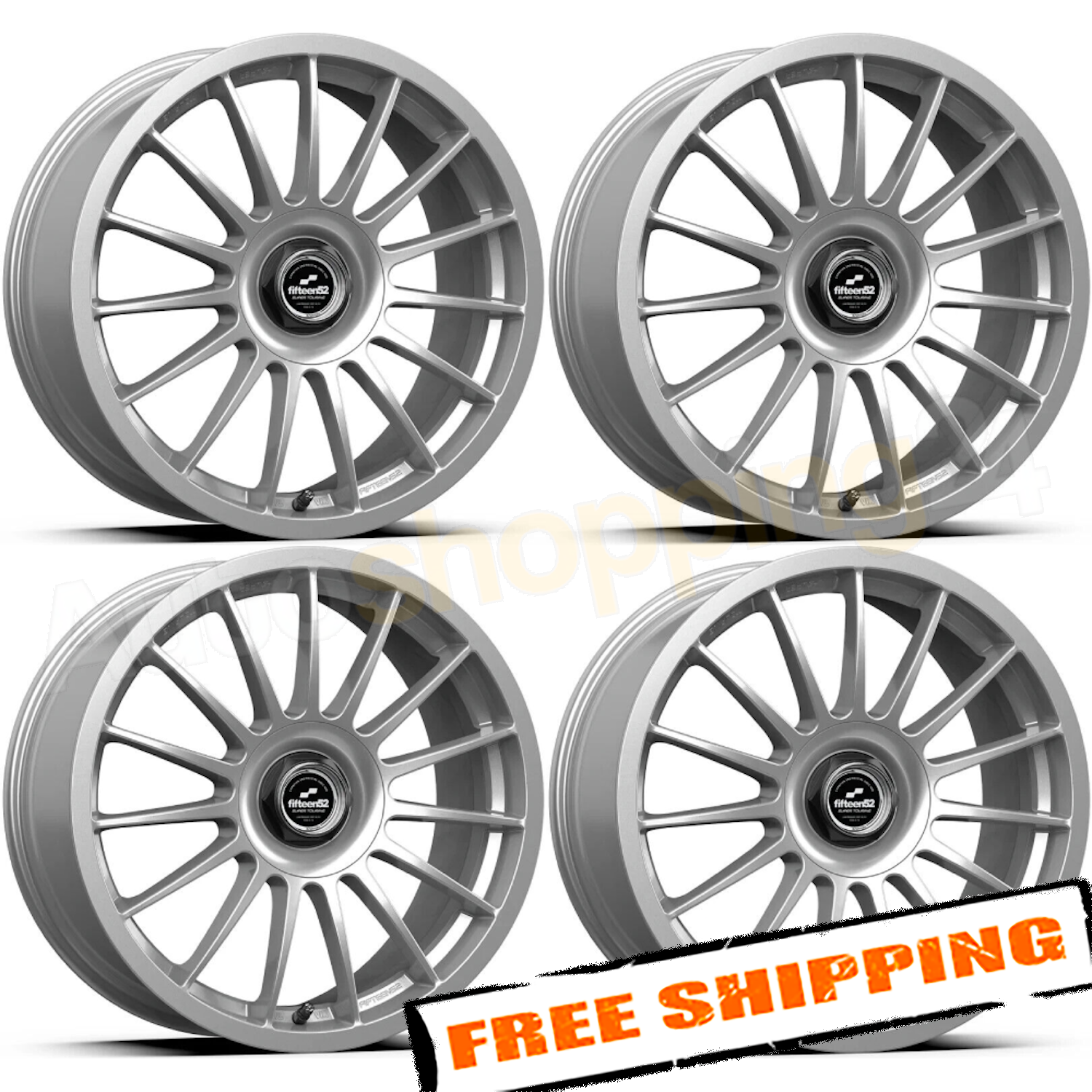 fifteen52 Podium 18x8.5 5x108/5x112 45mm ET 73.1mm Center Bore Speed Silver Wheel