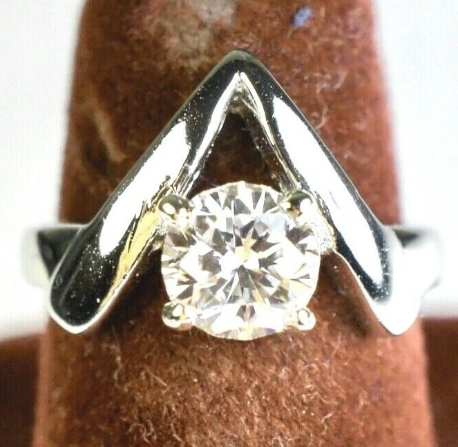 Studded sterling silver ring sale