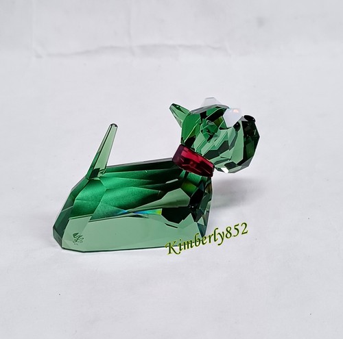 Swarovski Scottie Dog Lovlots Green Crystal Authentic NEW 1089199 - Picture 5 of 9