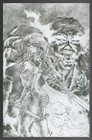 Red Sonja Age of Chaos #5 Alan Quah Virgin B&W 1:11 Variant F/VFN