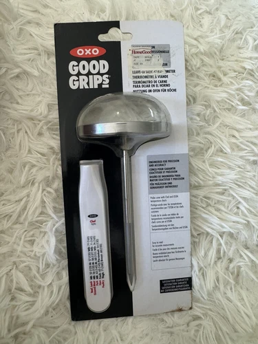 OXO Good Grips Chefs Precision Analog Instant Read Thermometer & Cover NEW