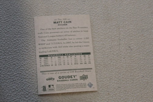 2008 Upper Deck Goudey Complete Finish Fill Your List Set U-Pick #1-200 - Picture 320 of 400