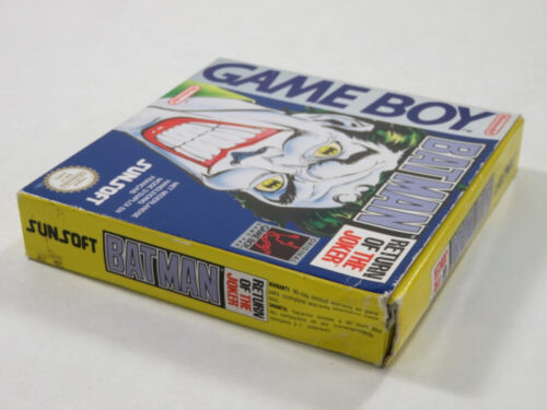 BATMAN RETURN OF THE JOKER NINTENDO GAMEBOY (GB) FAH (COMPLETE - BOX DAMAGED) - Imagen 3 de 11
