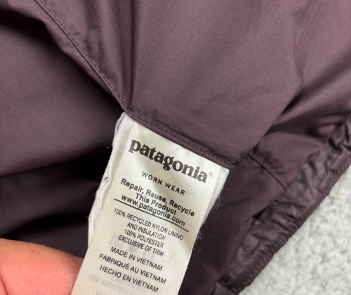 Patagonia Damen Parka Jacke Full Zip Langarm Ysop Lila Größe M - Bild 4 von 8