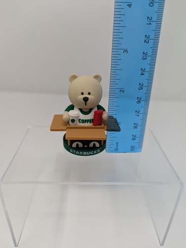 Starbucks Bearista Café Té Estatuilla Silicona Caja de la Suerte Barista Gato Negro - Imagen 7 de 7