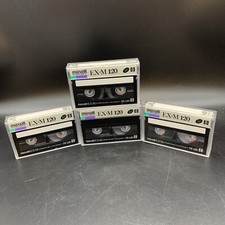 Maxell EX-M 8MM Camcorder Video Cassette Tapes P6-120EX Lot Of 4, Open Box