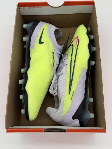 Men’s Size 7/Women’s 8.5- Nike Phantom GX Elite AG-Pro P Barely Volt FD0256-705 - Picture 8 of 9