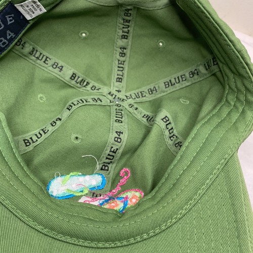 Coronado Beach Blue 84 Green Ball cap / Cotton Adj fit - Picture 5 of 7