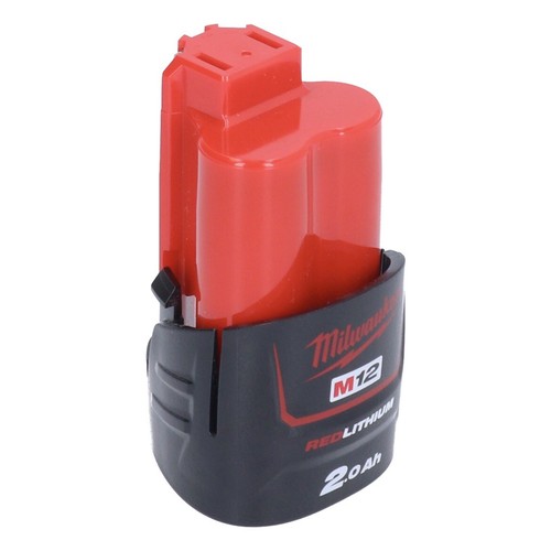 Milwaukee M12 B2 Akku 12 V 2,0 Ah / 2000 mAh Li-Ion ( 4932430064 ) - Bild 4 von 5