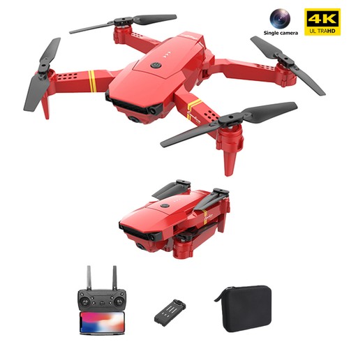 Drone 4k 2.4ghz Rc Drone Altitude Hold Mode Remote Control Drone One Key Return - Bild 10 von 12