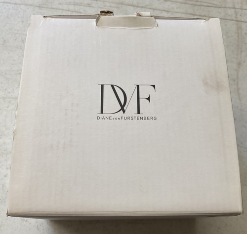 Diane Von Furstenberg Espresso Coffee Tea Cup & Saucer Set of 4 NIB BH83 - Picture 3 of 20