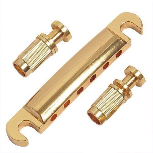 Tune-O-Matic Brücke Saitenhalter Stop Bar für Epiphone LP Gibson SG Gitarre GOLD y - Bild 2 von 7